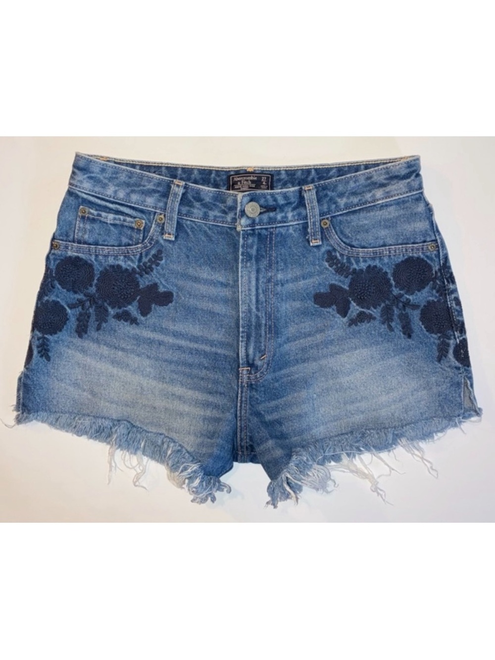 A&F Annie High Rise Floral Shorts